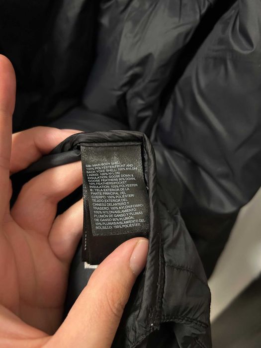 Пухено яке The North Face – 90% гъши пух, размер M