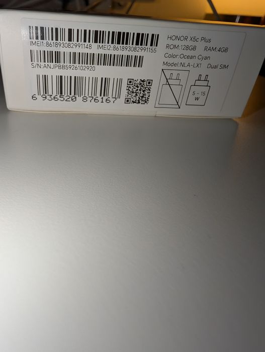 Telefon mobil Honor X5c Plus, 4GB RAM, 128GB,