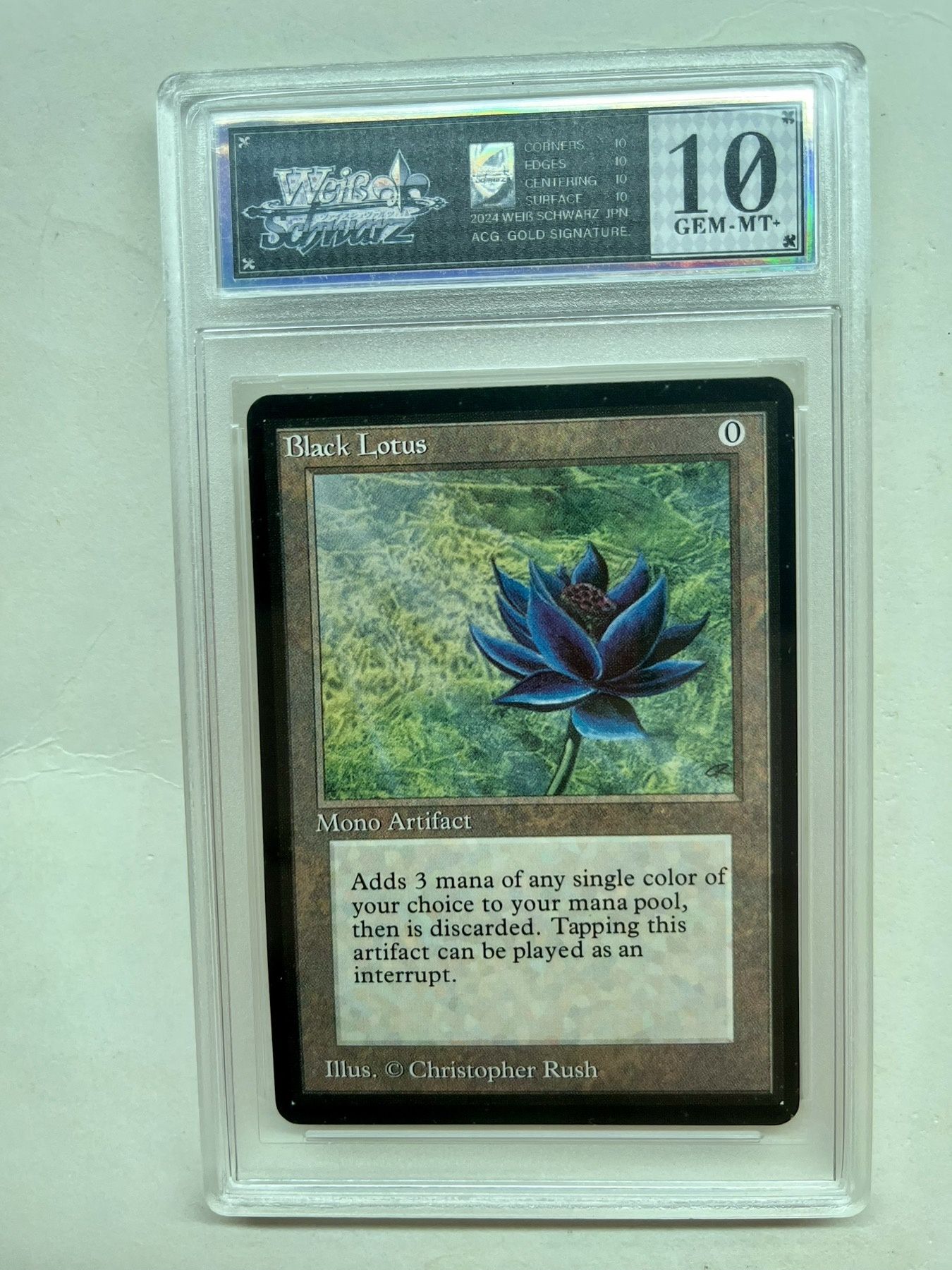 1993 Magic Gathering Beta Black Lotus