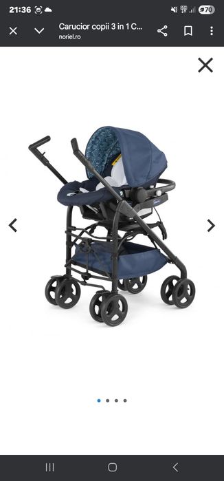 Carut chicco 3 in 1