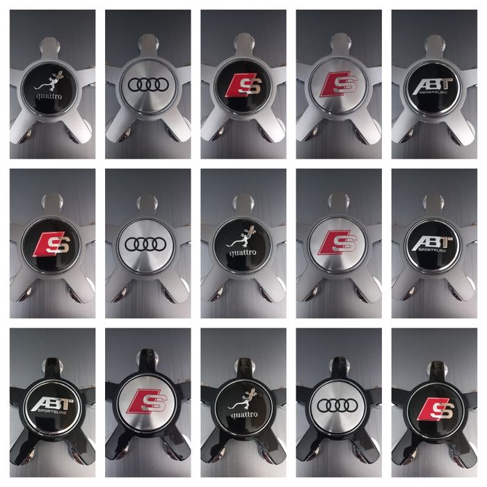 AUDI - set 4 capace pentru jante aliaj