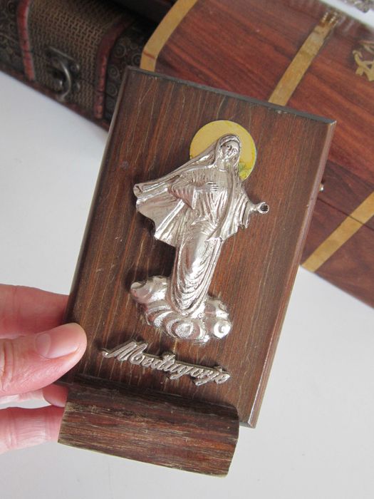 cadou rar Maria Our Lady of Medjugorje Regina Păcii pelerinaj 1984