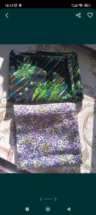 Продаю ткани разные