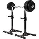 Stand reglabil haltera + set bara Z si discuri plastic, 35kg