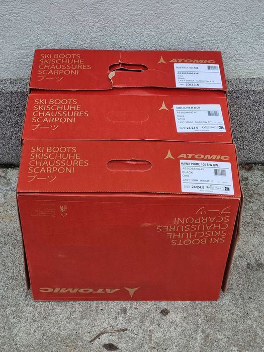 Clapari Unisex Atomic Redster Sti 70 LC + CS 80LC + SKIURI Atomic S9!