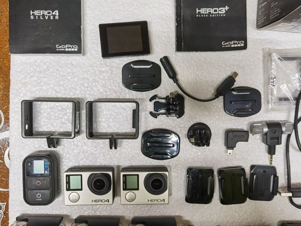 Gopro, Каска, Ботуши и аксесоари