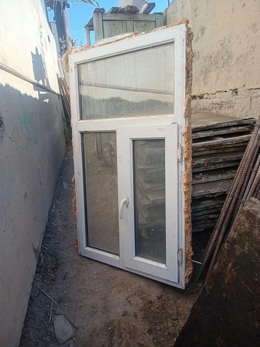 Пластик Терезелер есик сатылады размери ар турли