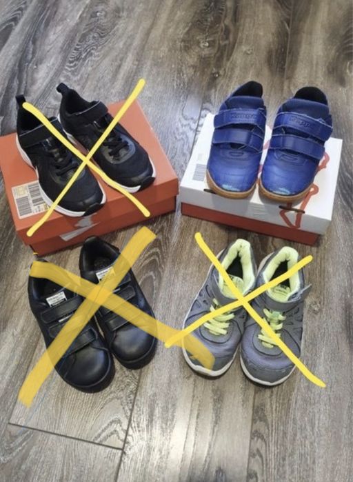 Adidasi baieti, Nike, Adidas, Kappa, marimea 30 - 31