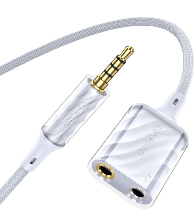 Adaptor pentru casti si micrfon splitter