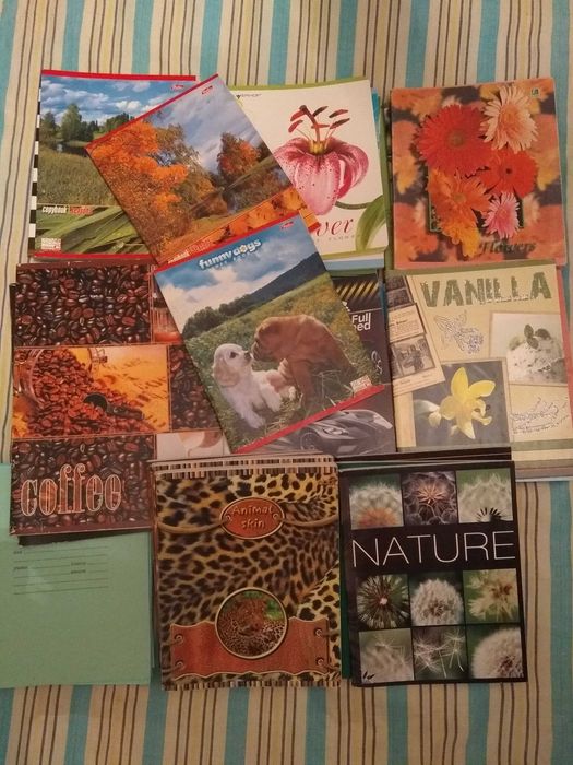 Тетради новые 48, 96, 12 листов