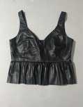 Top Zara imitatie piele