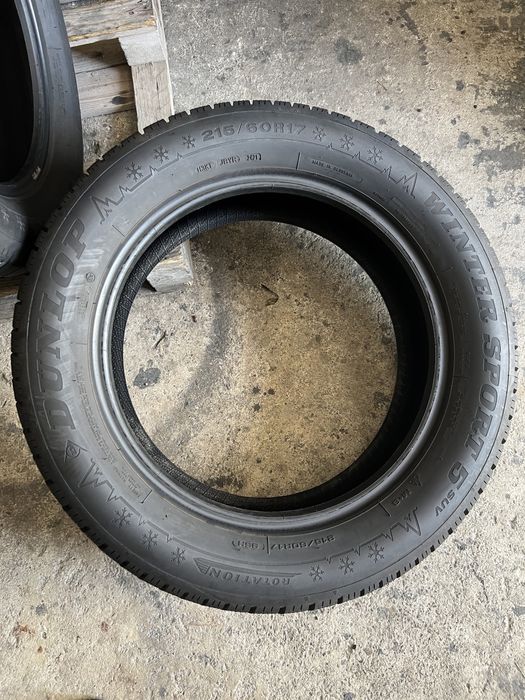 2 anvelope m+s 215/60/17 Dunlop 2021