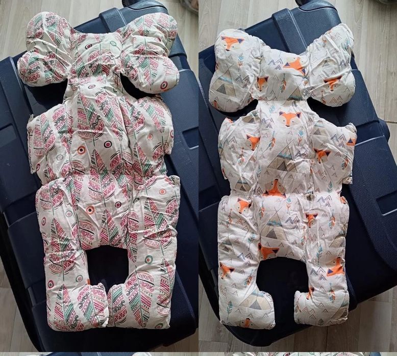 Двухсторонний матрас для колясок, новый, не использовался. 2000 тг