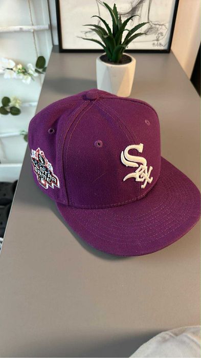 Vand sapca new era fitted white sox mov