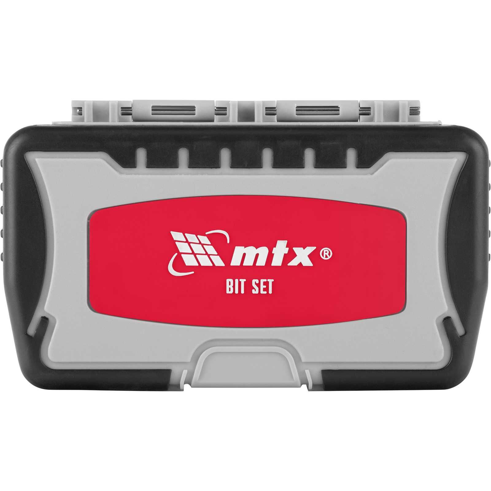 Битове,магн. адаптер,стомана S2,64 части,пластмасова кутия MTX-113279