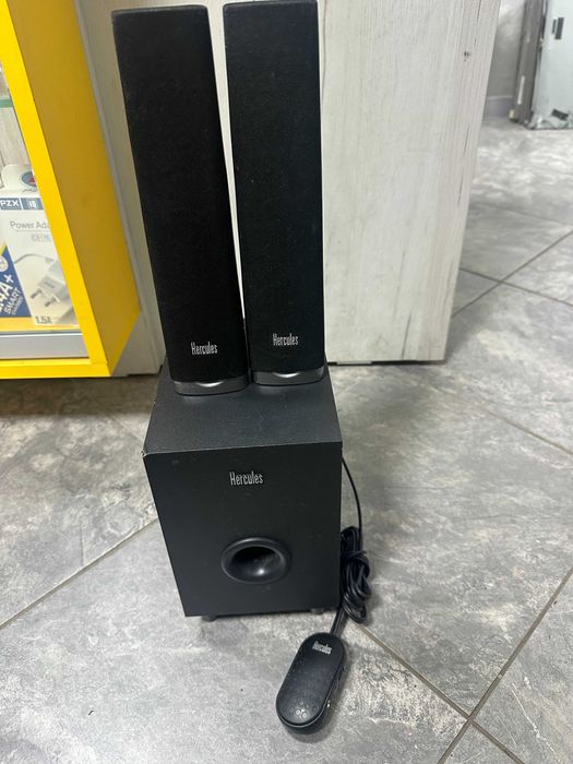 Тонколони , буфер  Hercules XPS 2.1 20  -  2.1 за компютър