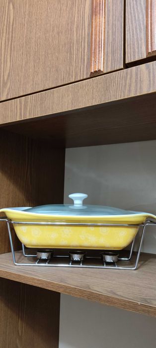 Мармит FISSMAN керамический с крышкой