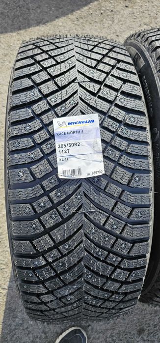 Новые зимние шины с шипами MICHELIN X-ice North 4 265/50 R22 112 T