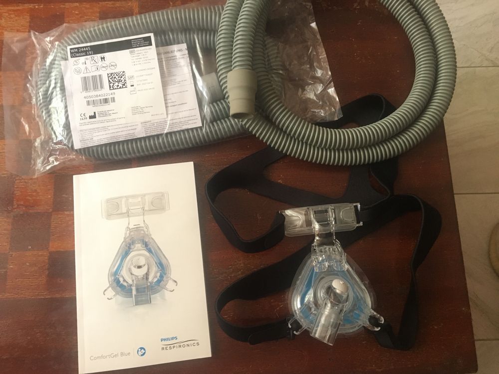 назална маска CPAP - ComfortGel Blue