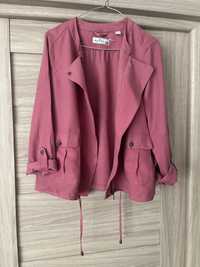 Jacheta roz din 100% lyocell