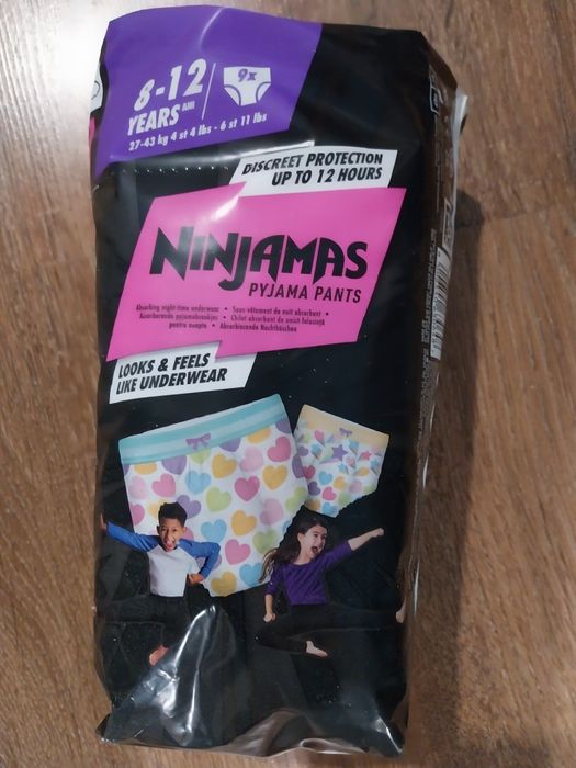 Pampers NINJAMAS PIJAMA copii 8-12 ani