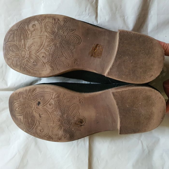 Ghete / botine din piele intoarsa joase