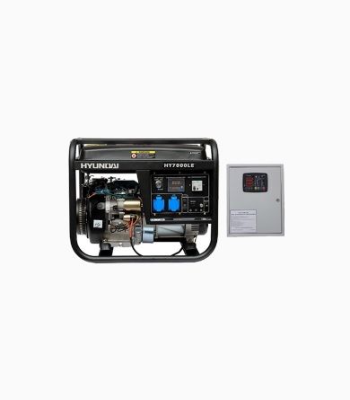 Бензиновый генератор Hyundai HY7000LE