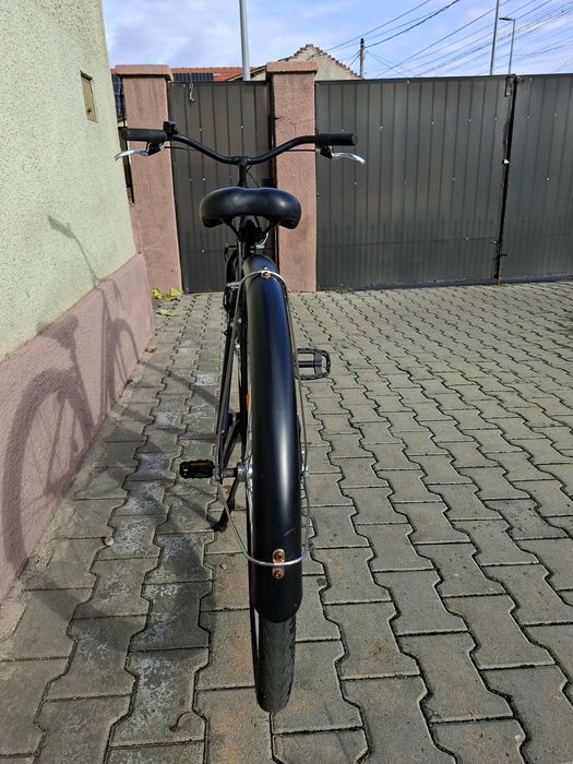 Bicicleta dama B'twin  single-speed, roti 28