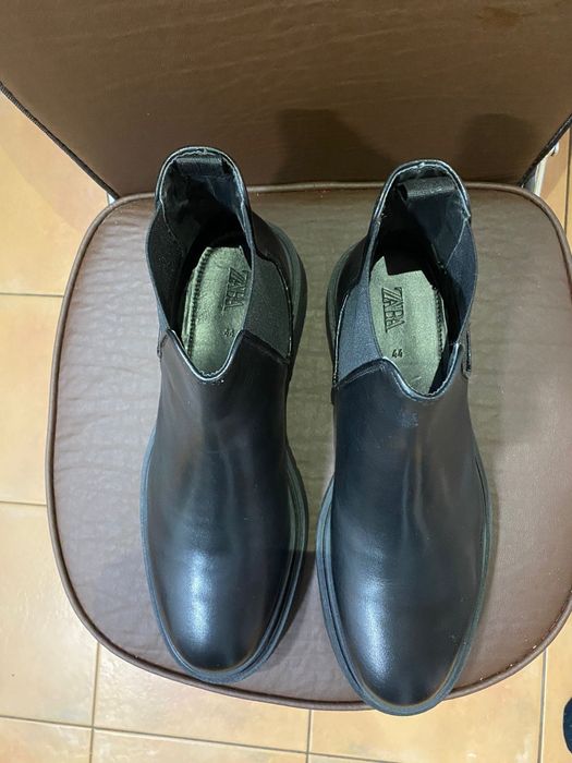 OFERTA Ghete ZARA piele naturala