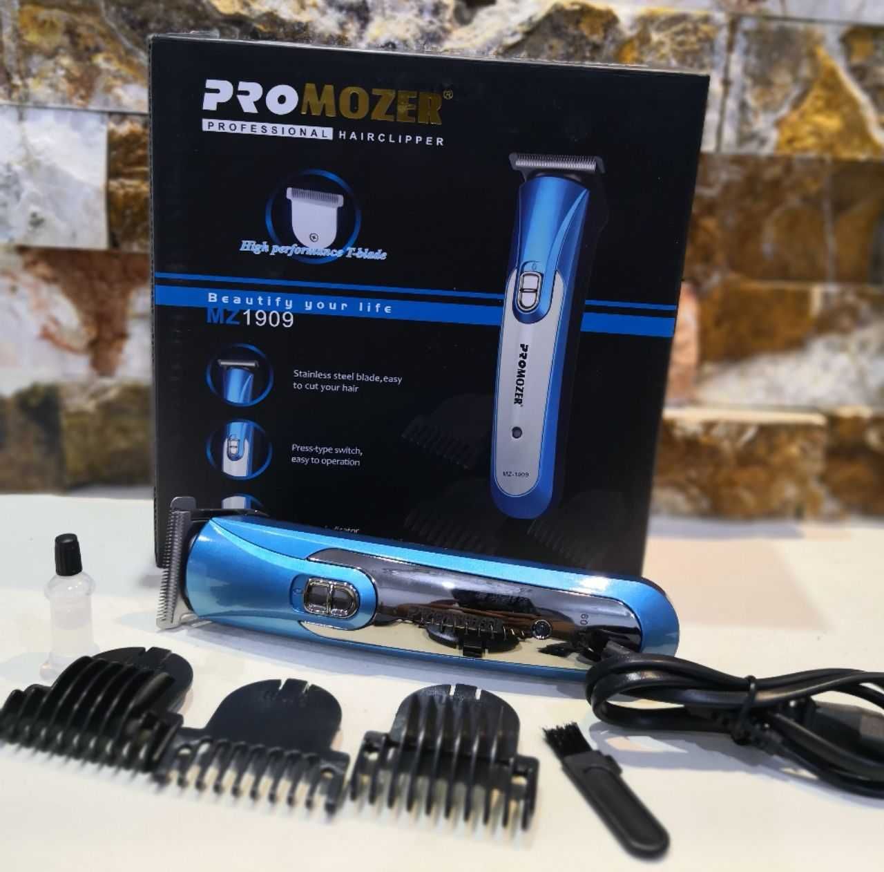 Акумулаторна машинка за подстригване Promozer MZ1909