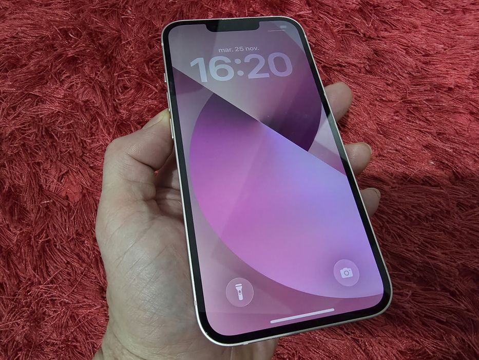 -Iphone 13, Pink, Nou, 128Gb, 6Ram, bat: 100%, stare ireprosabila, doa