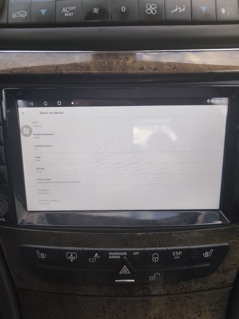 Андроид навигация за Мерцедес w211