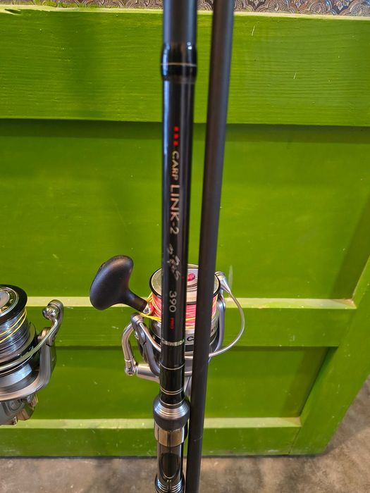 Lansete pescuit carp Link-2, 3,90 m/ 3,5 lbs