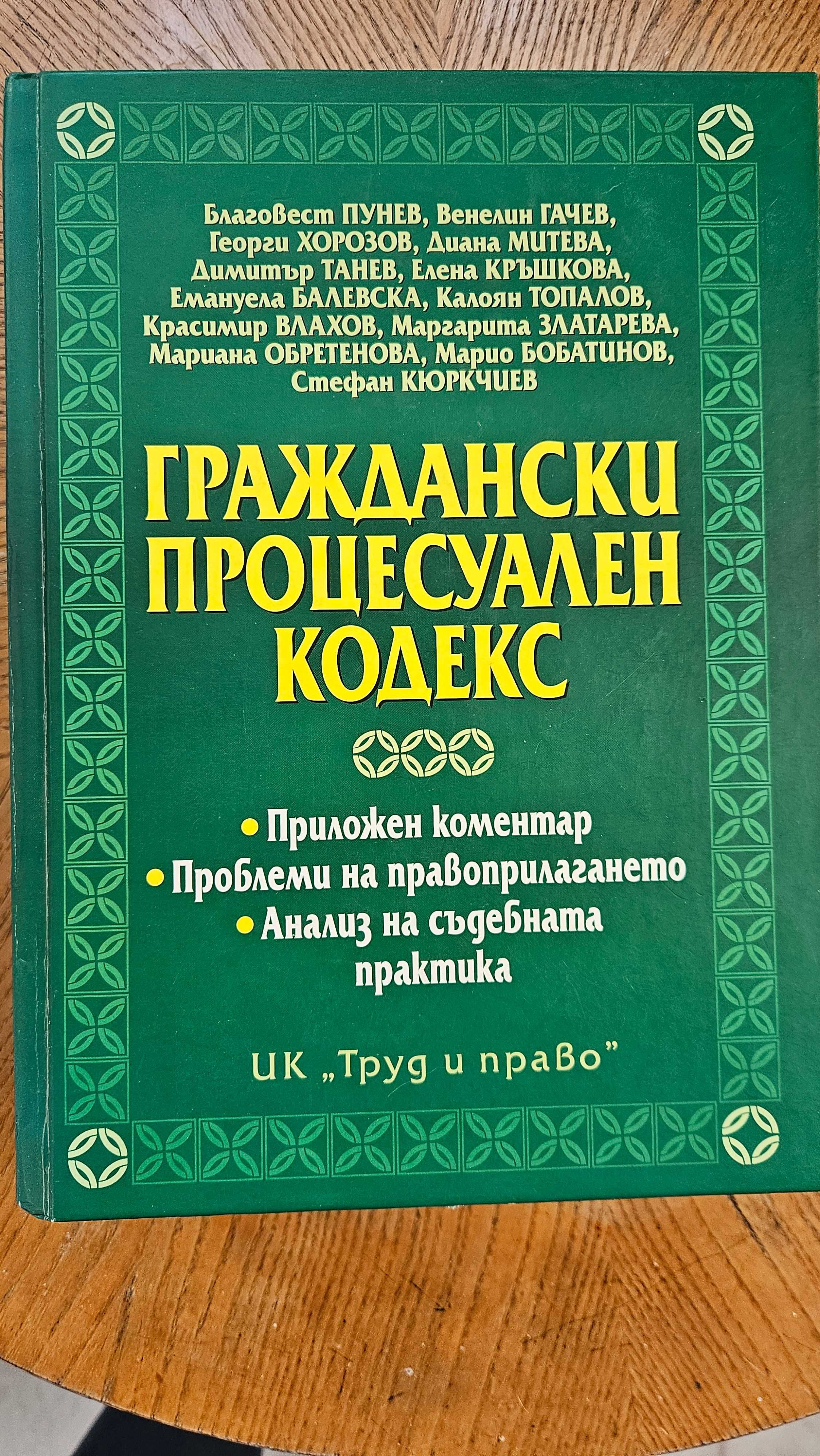 Граждански Процесуален Кодекс