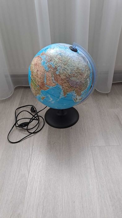 Glob pământesc iluminat, diametru 30cm
