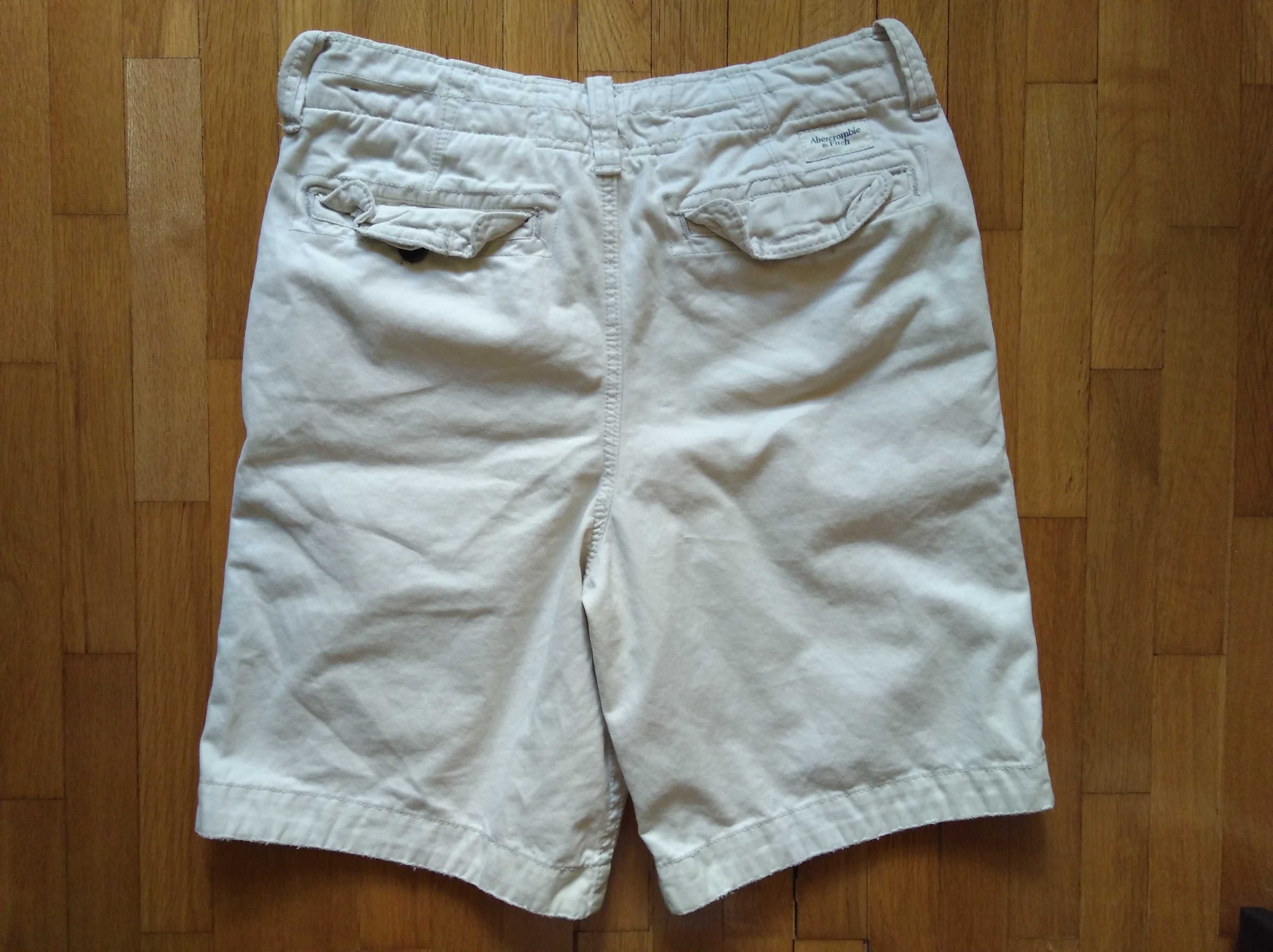 Намалени Abercrombie&Fitch бежови къси панталони мъжки