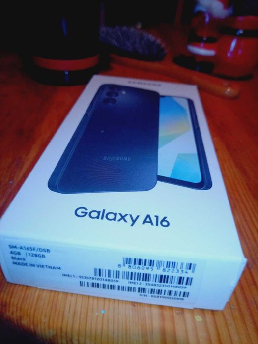 Чисто Нов  Samsung A16 4gb 128bg гаранция 2г. най ниска цена