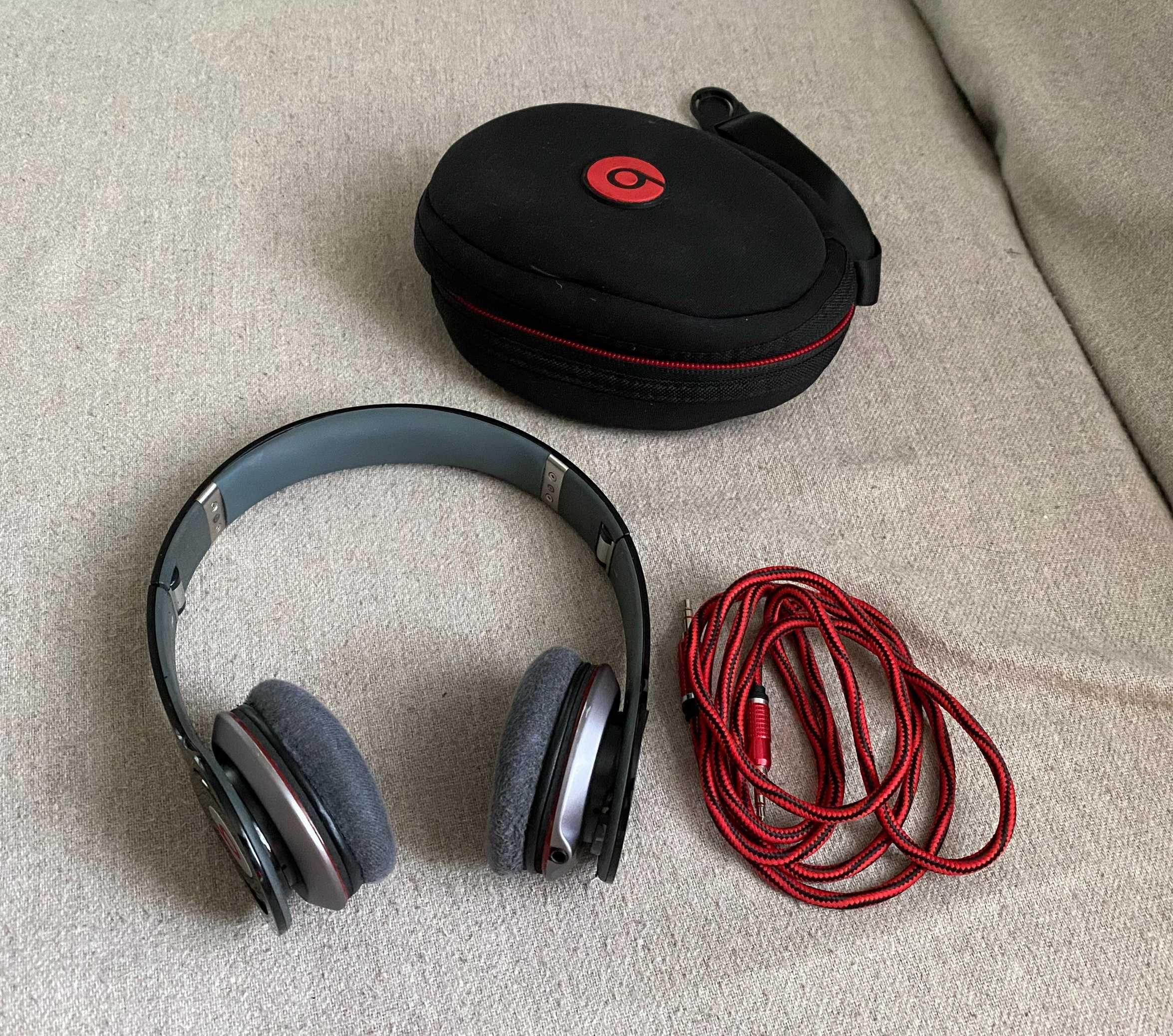 Casti Beats by Dr Dre Solo HD Cu fir + borseta - originale