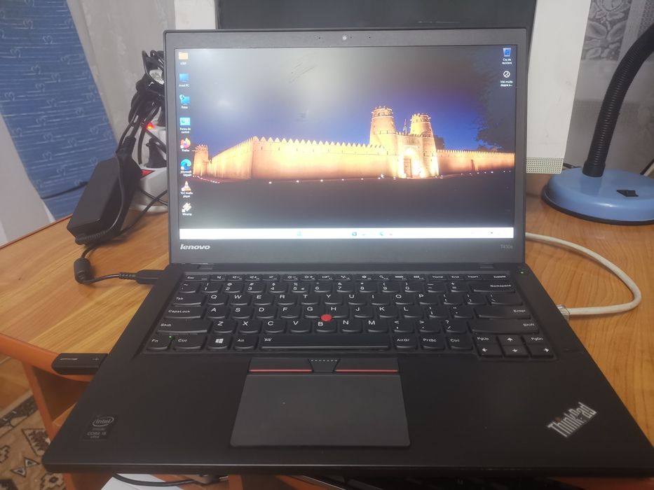 Laptop Lenovo ThinkPad T450s, i5, 8Gb RAM, SSD 120Gb