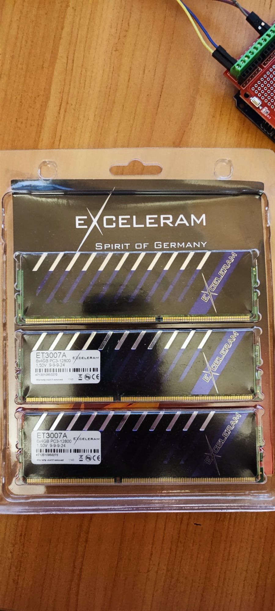 Ram ddr3 exceleram 4x4gb с радиатори