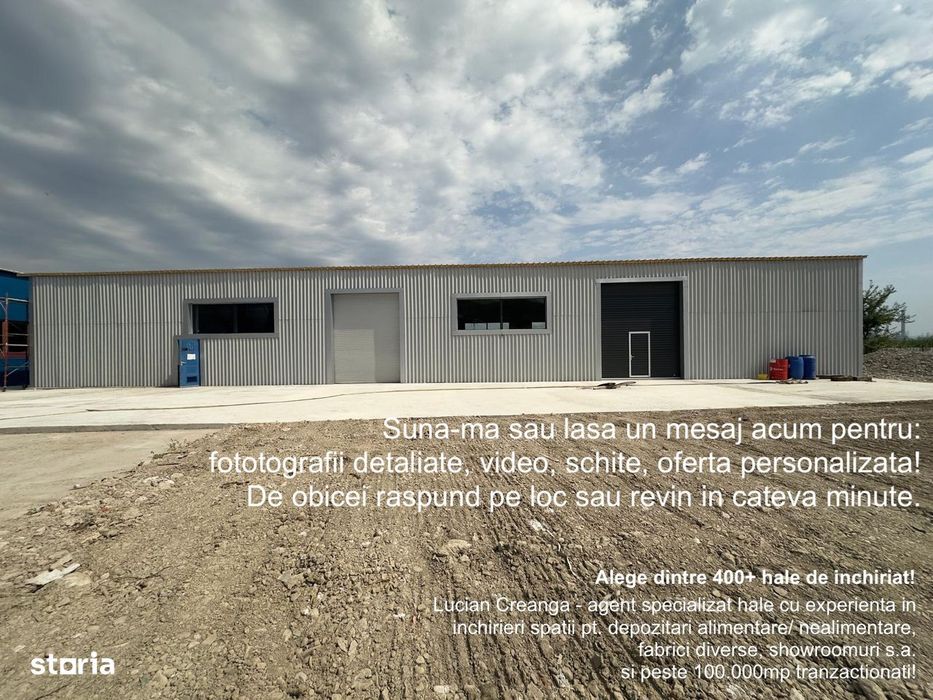 Hala 595mp, aproape de Bariera Tomesti
