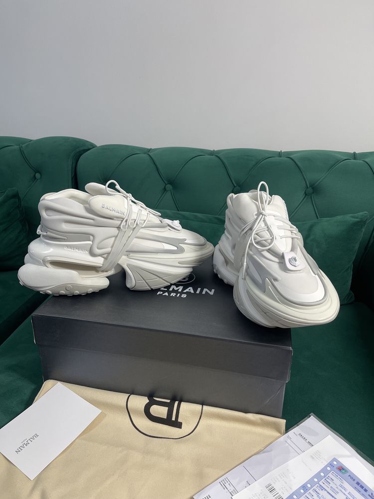 Adidasi Balmain Unicorn piele naturala Premium Full Box