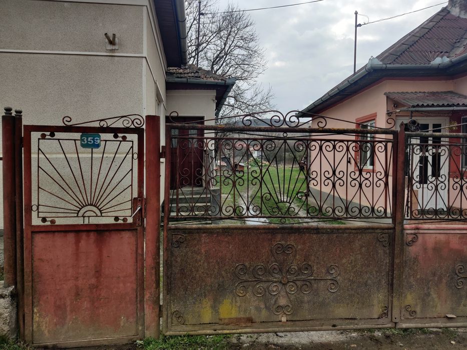 Vand case care au curte comuna