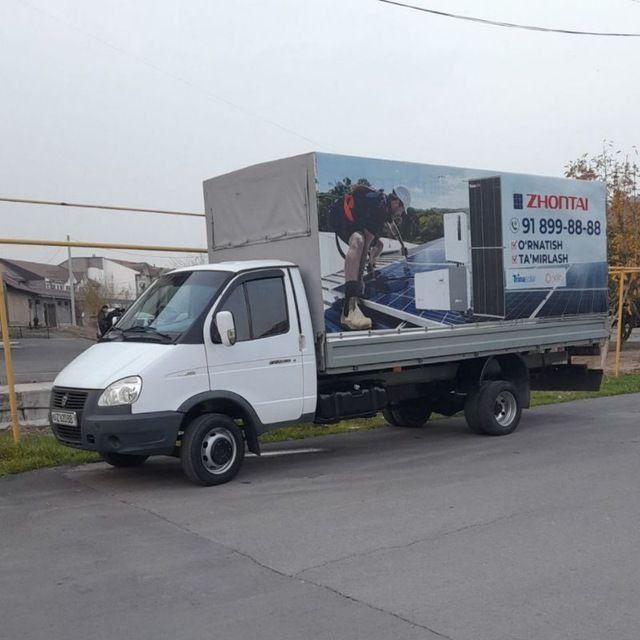 Gazel yuk tashish xizmati Ishtixon va Viloyatlar buylab