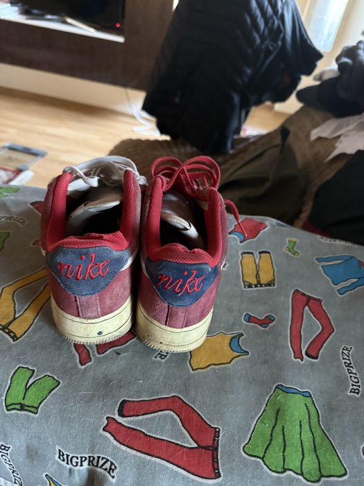 Vand air force 1 red