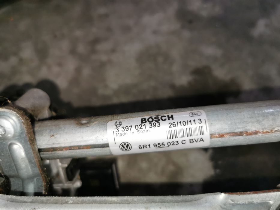 Ansamblu ștergător motoras vw polo 6r seat ibiza 6j 2011