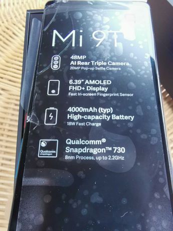 Vând telefon mobil Xiaomi Mi 9T perfect funcționabil cu ecranul spart