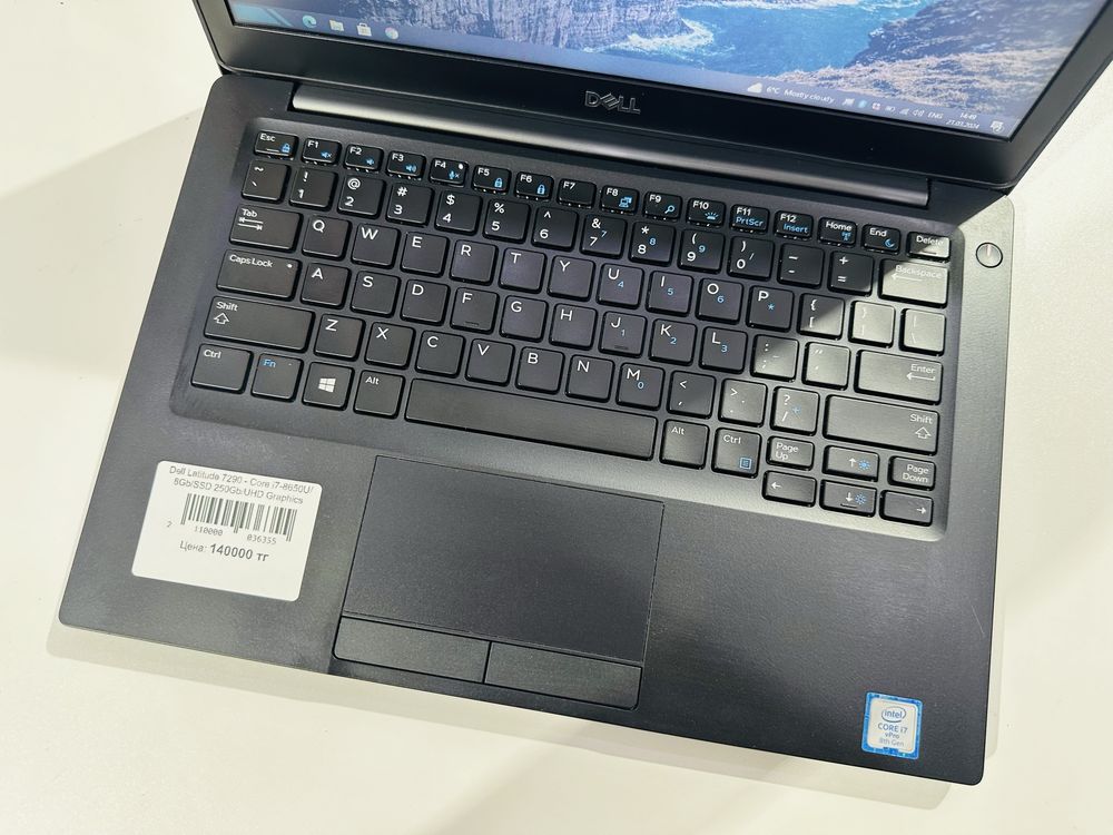 Dell Latitude 7290 - Core i7-8650U/8Gb/SSD 250Gb/UHD Graphics