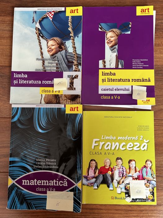 Manuale clasele: a V-a, a VI-a, a VII-a