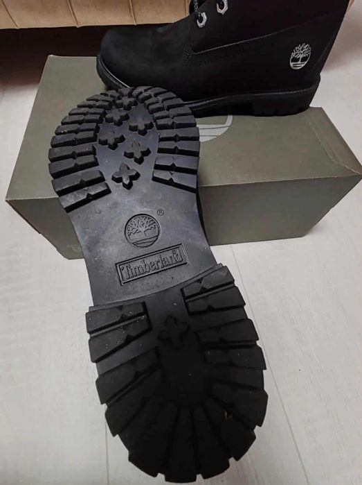 Ghete Timberland piele naturala nabuc